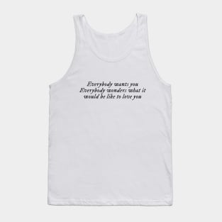 Gold Rush lyrics Tank Top